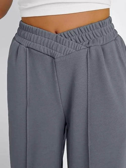 Elastic Waist Wide Leg Pants Trendsi 293b3264-43cf-41f4-b4f2-c5ea590acd7e-Max