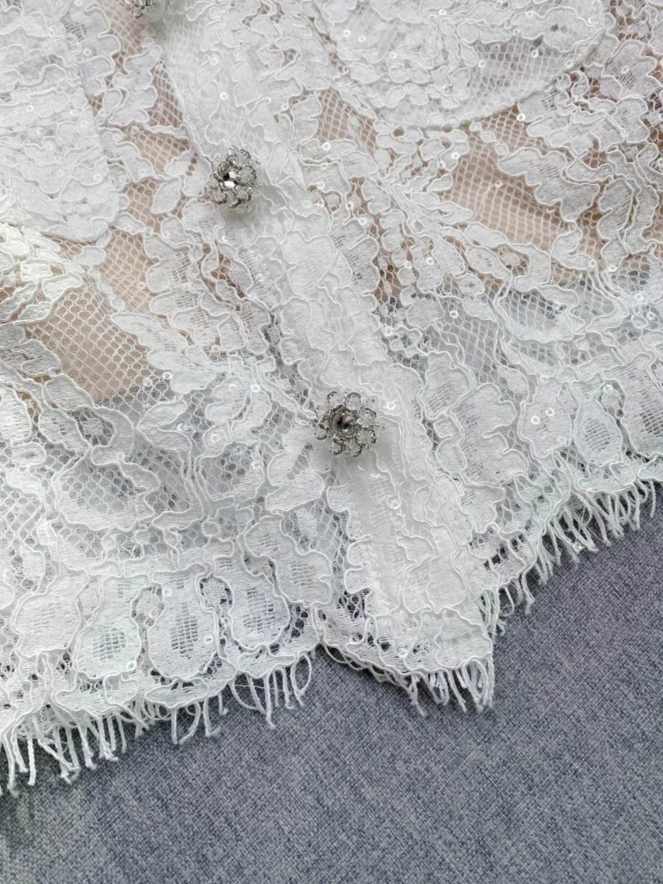 Lace Snap Down Top and Skirt Set Trendsi 2963cae8-b5c3-4299-b65a-736f036f8e70-Max-Origin