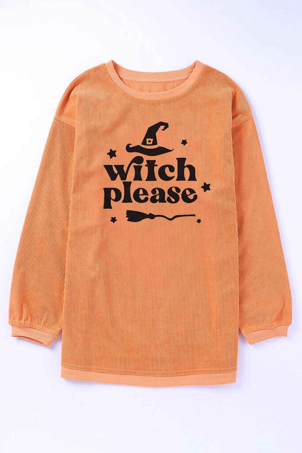 WITCH PLEASE Graphic Dropped Shoulder Sweatshirt Trendsi 29a5f67e2bf541139265514da3dcfb15-Max
