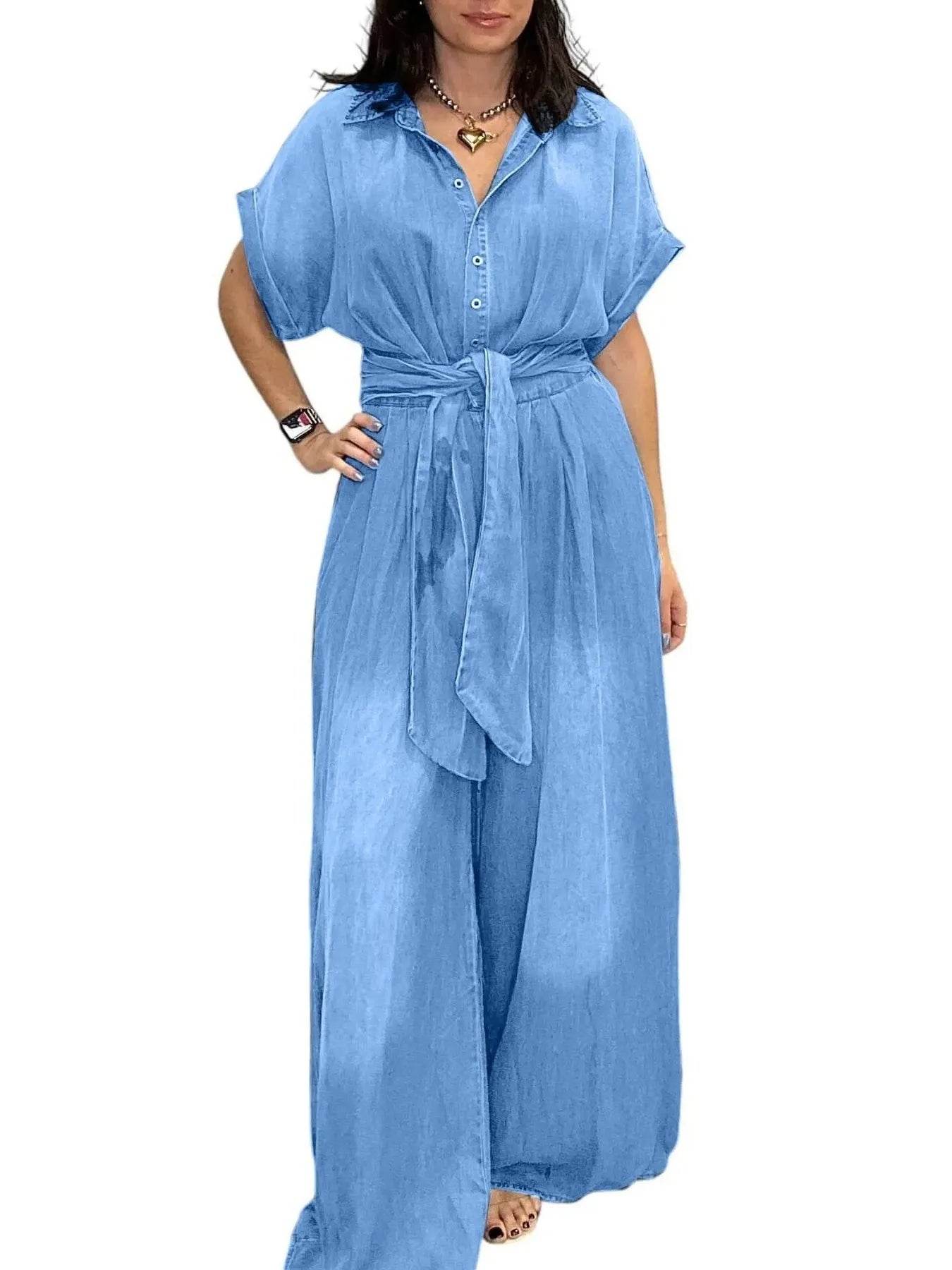 Button Front Wide Leg Denim Jumpsuit Trendsi 2a1c5e17a4e34b9ebfa4c166431a403d-Max-Origin
