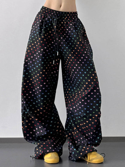 Heart Print Drawstring Wide Leg Pants Trendsi 2a3f562c-3f4c-49e9-b35e-3f648525575f-Max-Origin