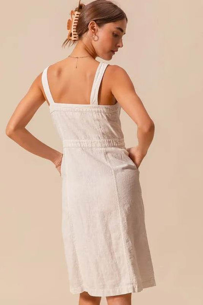 SO ME Button Down Pocket Front Pinafore Dress Trendsi 2ac157e3efe7441ba26213ff4320f59d-Max-Origin