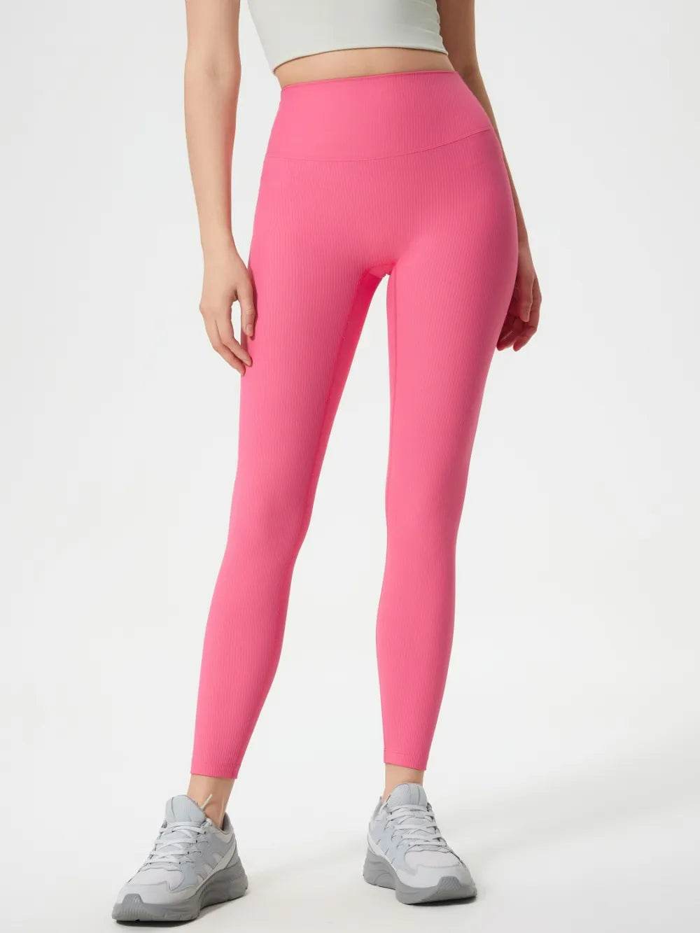 Millennia High Waist Active Leggings Pink Trendsi 2ae71770-09b8-46d6-8eae-80636fd19f0e-Max