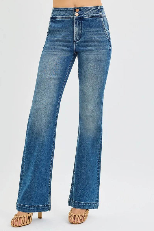 RISEN Full Size Tummy Control High Rise Bootcut Jeans with Double Button Waistband Plus Size Trendsi 2c07a3c8d15d42c69c8ddae919cc39ff-Max-Origin