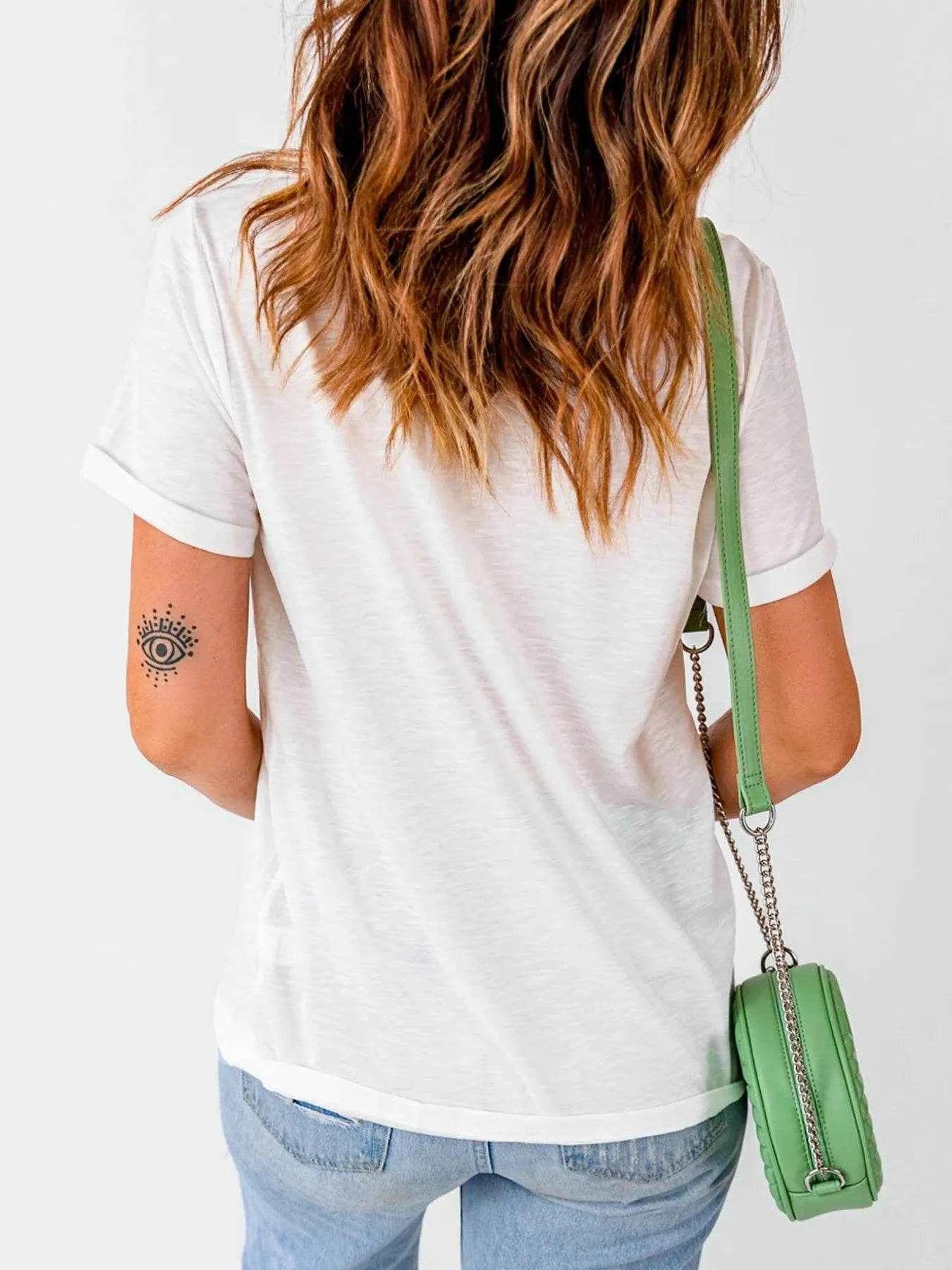 Number 23 Round Neck Casual T Shirt Trendsi 2c5deff7e1de46d88488a32d7e400963-Max-Origin
