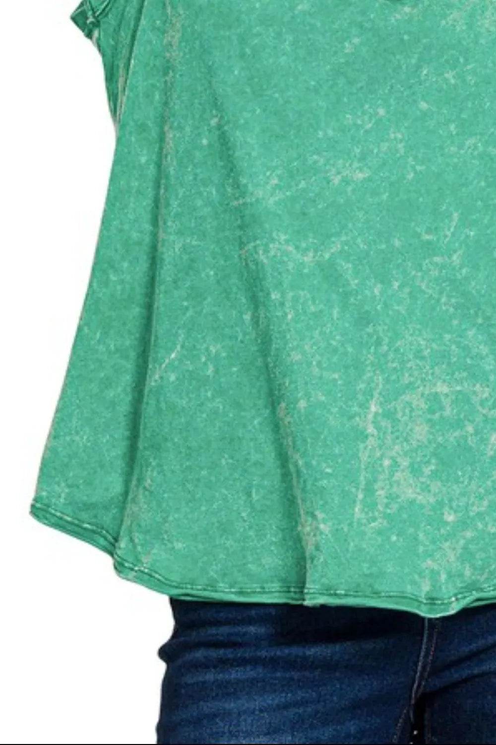 Zenana Crinkle Washed V-neck Sleeveless Top Trendsi 2d3b0fbb-ee38-4b93-8451-86bbf3060fb0-Max-Origin