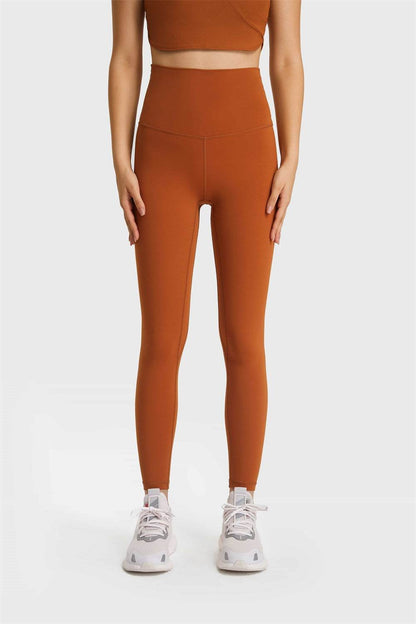 Millennia Ultra Soft High Waist Leggings Brown Trendsi 2d55e841ffe343a38f40087b7f67d04c-Max