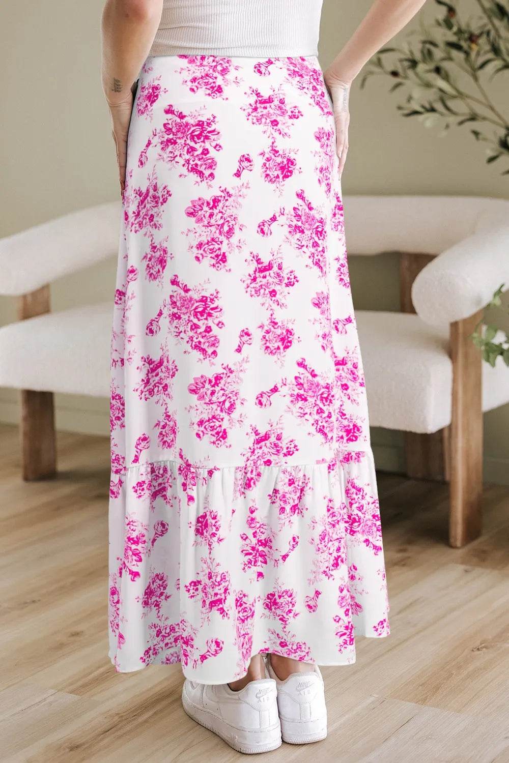 Boho Floral High Waist Ruffle Split Maxi Skirt Trendsi 2d5940dd-5f54-44d3-81bf-292db56fd2ab-Max-Origin
