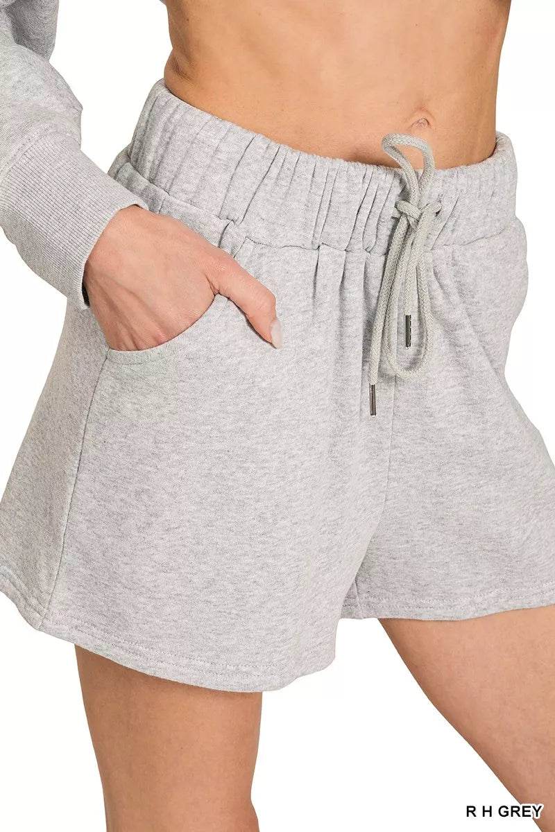Zenana Fleece Long Sleeve Sweatshirts & Shorts Set Trendsi 2da5b147829f463cb804581ccd121295-Max-Origin