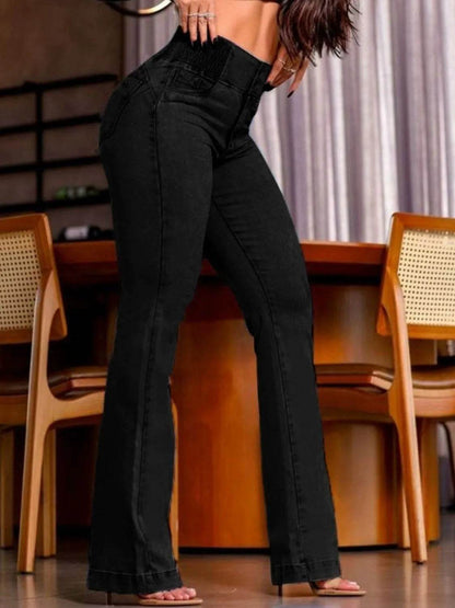 High Rise Bootcut Jeans Trendsi 2dac2186-c7e3-445d-9f90-b3349ec0b2b9-Max-Origin