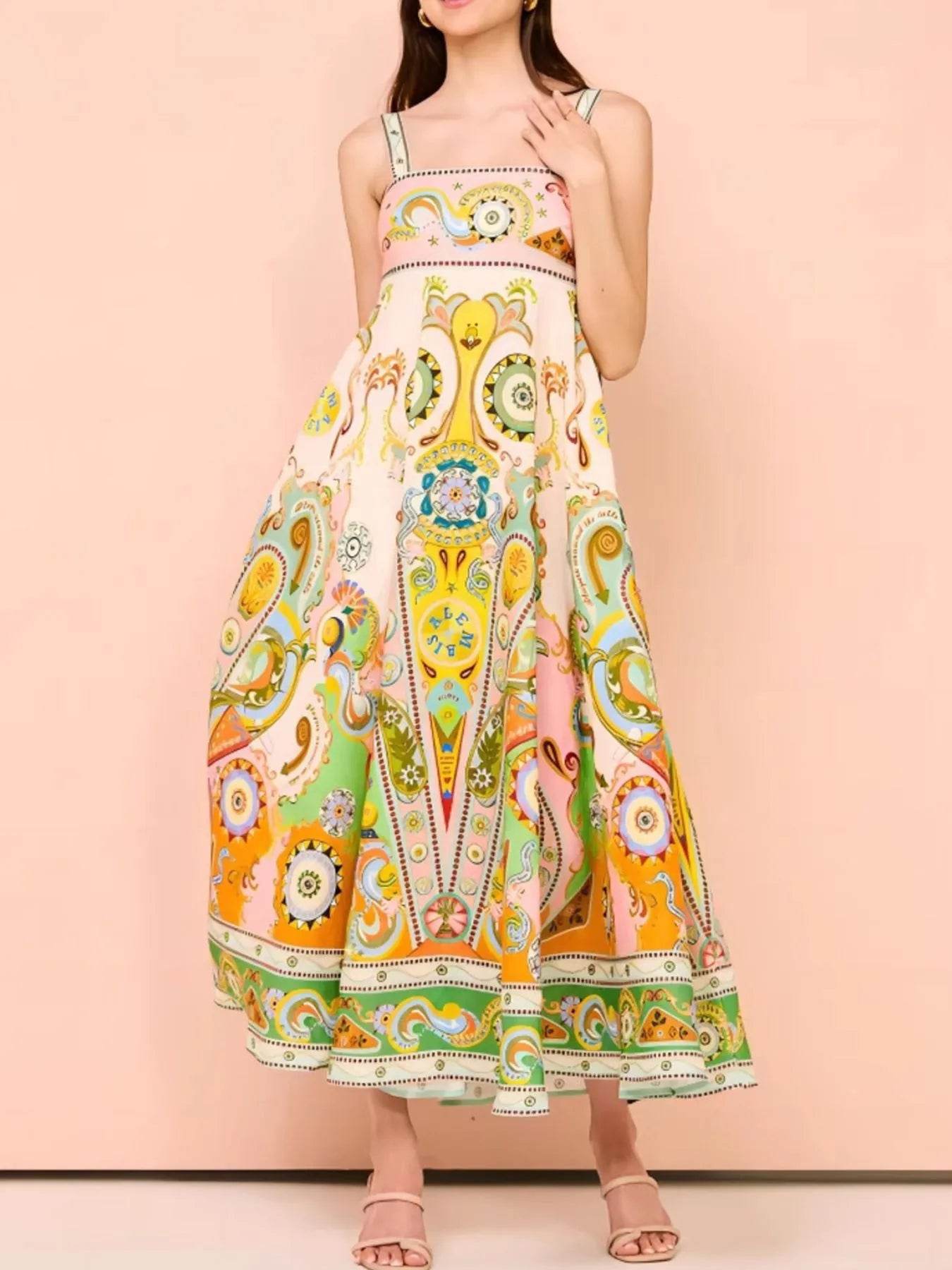 Paisley Print Square Neck Summer Dress Trendsi 2e519277-3258-47e8-b2b9-1d01076cc736-Max-Origin
