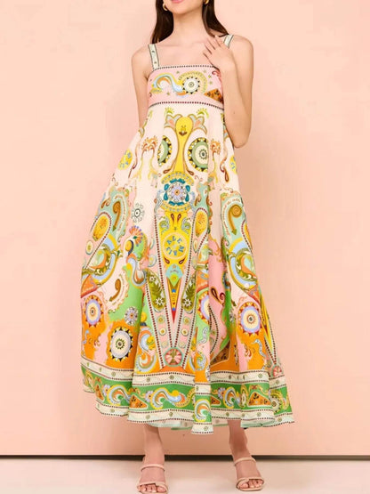 Paisley Print Square Neck Summer Dress Trendsi 2e519277-3258-47e8-b2b9-1d01076cc736-Max-Origin