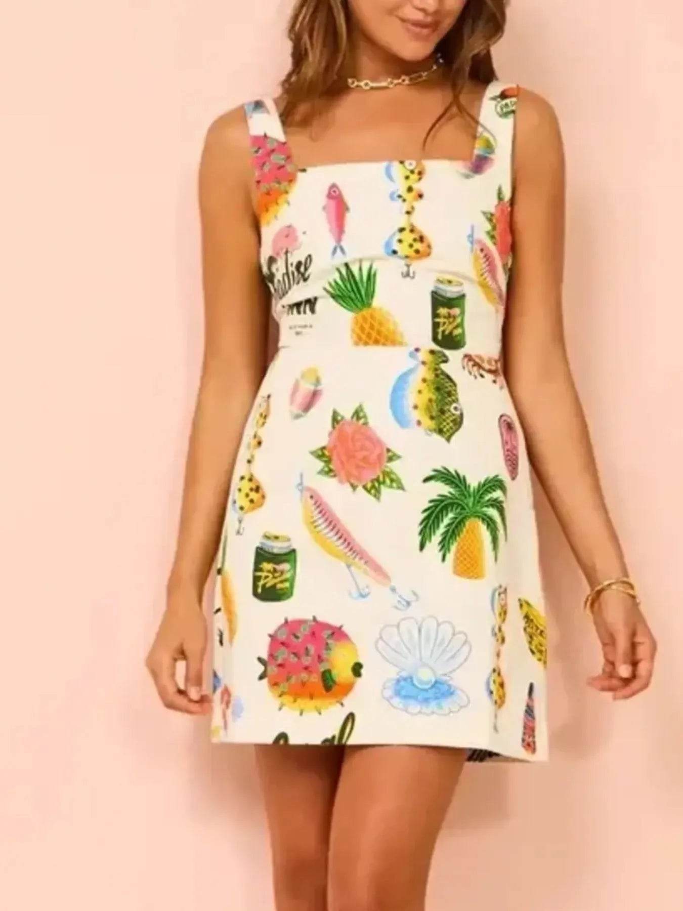 Printed Square Neck Summer Mini Dress Trendsi 2e7c8a35-07da-4dd9-86ba-ceb9ef30cb30-Max-Origin