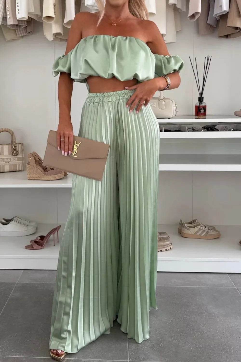 Off-Shoulder Top and Pleated Pants Set Trendsi 2ebcae9a-95d9-4535-8a69-682a9364e5fd-Max-Origin