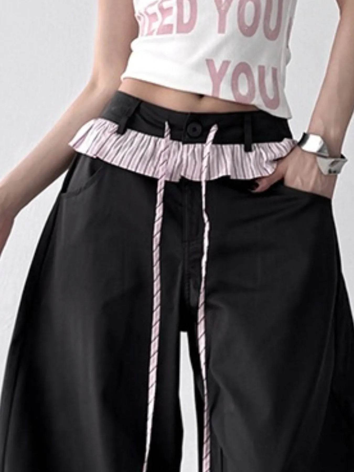 Wide Leg Drawstring Casual Pants Trendsi 2f26c27f-f7eb-4098-b49e-6dc261ed80b0-Max-Origin