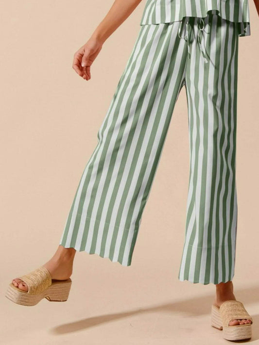 SO ME Front Tie Stripe Puff Sleeves Top and Wide Leg Pants Set Trendsi 2f2e68f4-509b-4264-93e0-5c803ec8722f-Max-Origin