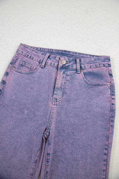 Washed Raw Hem Cropped Jeans Trendsi 2f51b332-fc07-463e-a5c4-595c90362736-Max-Origin