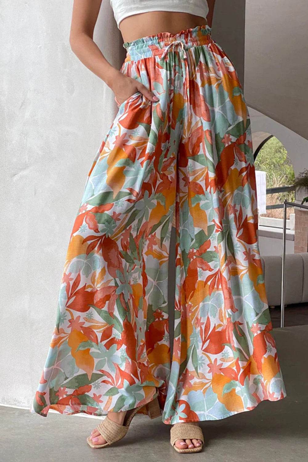 Tied Wide Leg Pants Trendsi 2f875a6b3be3438387f75c6932f87cf1-Max