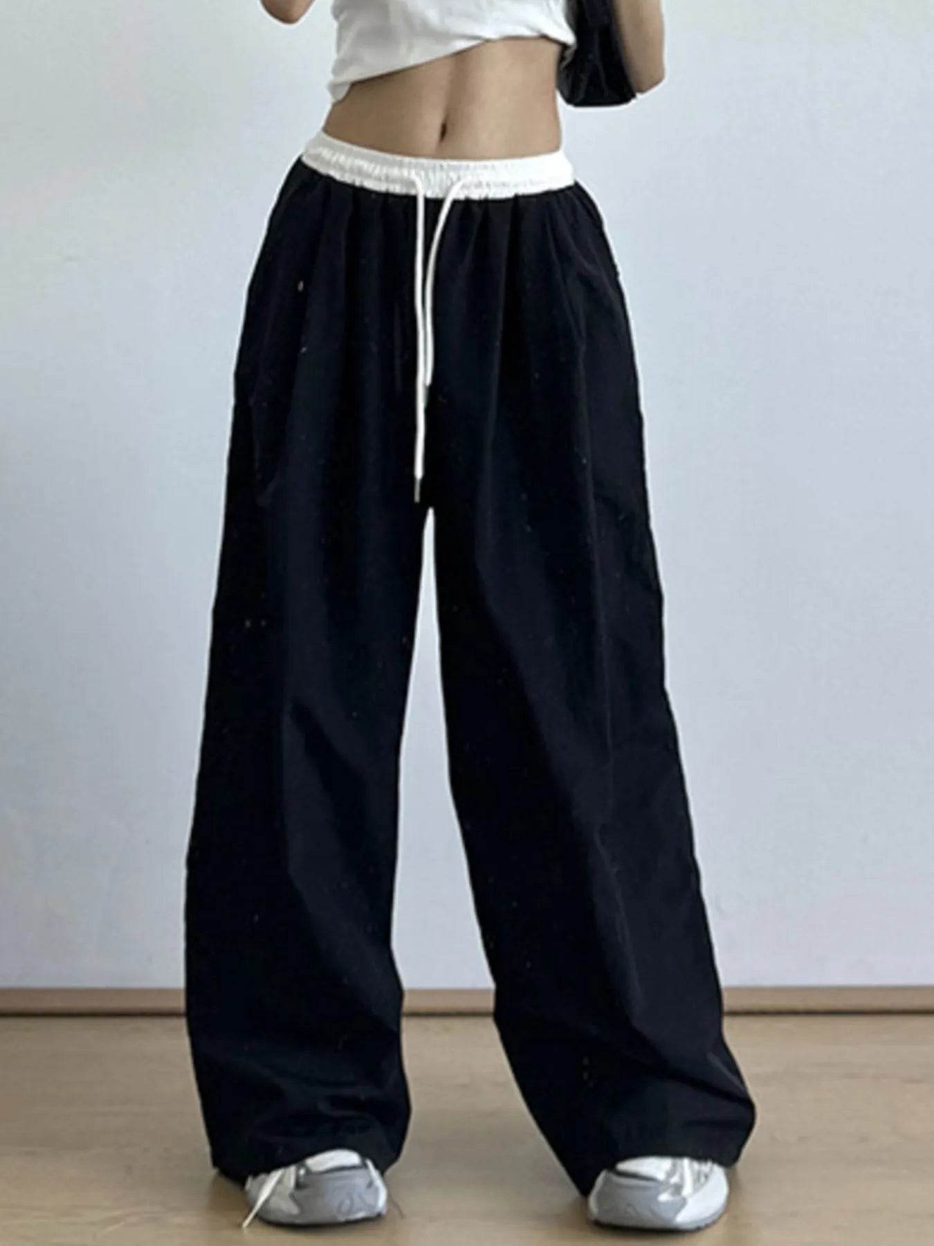 Wide Leg Drawstring Casual Pants Trendsi 3076f090-b320-4bc0-9c22-eeaf59feacf8-Max-Origin