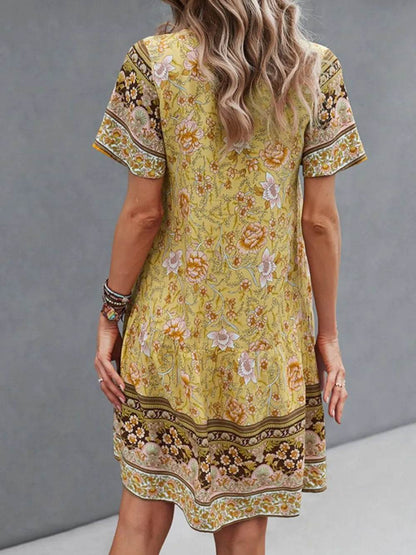 Floral Print V-Neck Summer Dress Trendsi 30e64de8-dcdb-40da-9122-8e3e6c9c8f09-Max