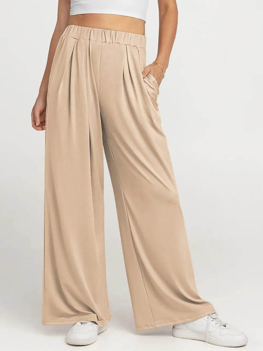 Elastic Waist Wide Leg Pants Trendsi 313139a1-a8f1-4a20-8975-7ba416f29938-Max