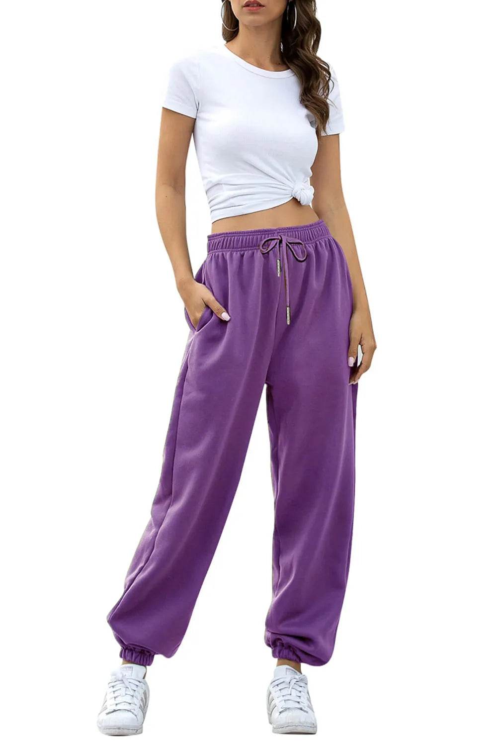 Elastic Waist Joggers with Pockets Trendsi 31385088-517a-4727-b52c-98122dbfa6b5-Max
