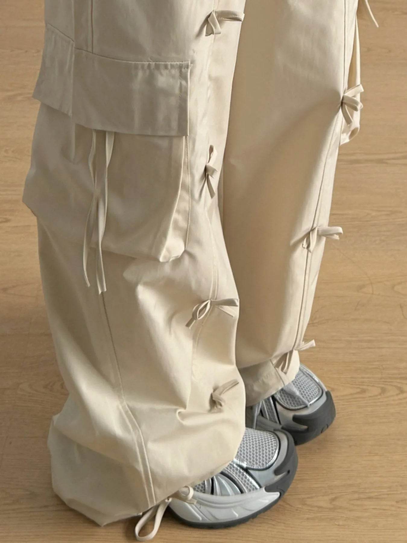 Bow Elastic Waist Cargo Pants Trendsi 318ba424-9330-4317-bacd-1e83d77d4565-Max-Origin