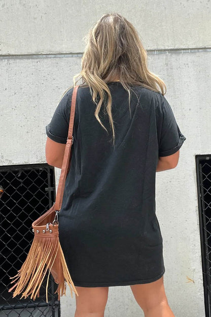 Graphic Round Neck Short Sleeve Tee Dress Trendsi 318f66cb-bd07-494a-b1fe-f1e658cf69ba-Max