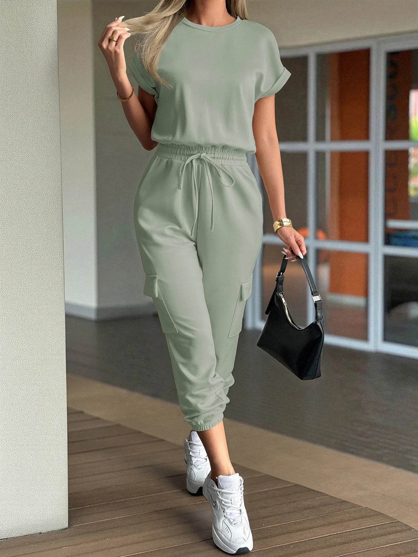Round Neck Short Sleeve Top and Pants Set Trendsi 31c6bab3a07e4f69b9aa02aec0129958-Max-Origin