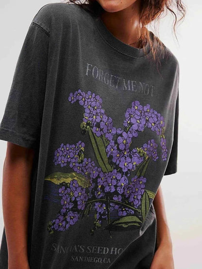 Graphic Round Neck Half Sleeve T-Shirt Trendsi 3277d599d9f04da89724701395e03d7d-Max-Origin
