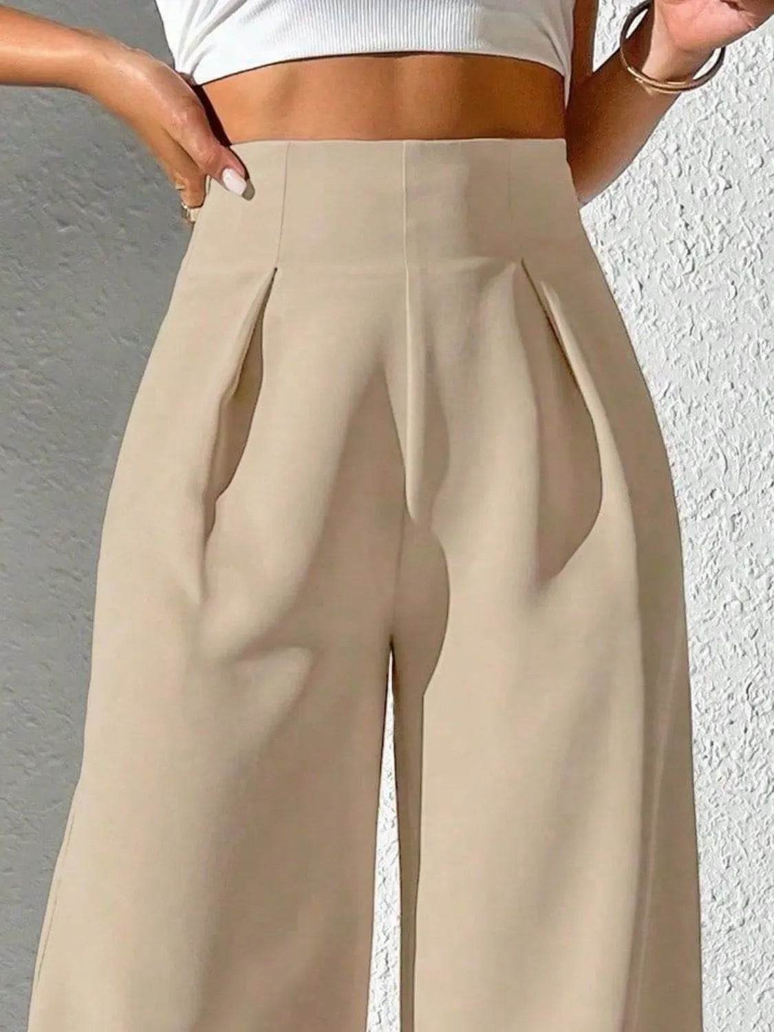 Wide Leg High Waist Pants Trendsi 32aad5a0-eb1b-4768-bcca-bbe857451779-Max-Origin