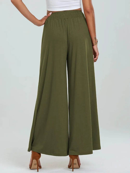 Pocketed Elastic Waist Wide Leg Pants Trendsi 3378f8e5-4764-4961-810d-5650df7f178d-Max