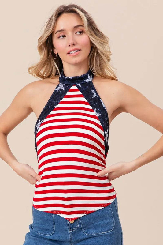 BiBi Stripe Jersey with Star Halter Neck with Tie Back Trendsi 337cf21d905245c08cb96b2952e9cccc-Max-Origin