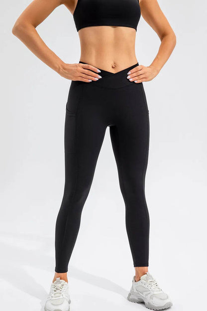 High Waist Active Leggings with Pockets Trendsi 3489e9d4-5aa2-4eca-b894-6fdf501269f8-Max