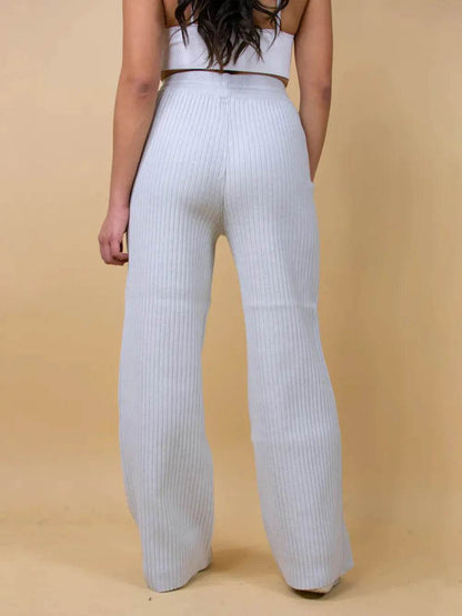 Ribbed Wide Leg Sweater Pants Trendsi 35499d44-538c-4323-9b07-a5f27c7fce32-Max