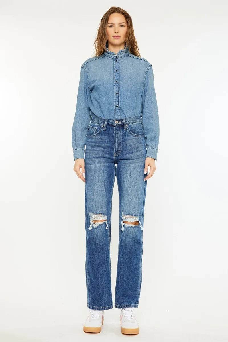 Kancan Ultra High Rise 90's Boyfriend Jeans Trendsi 35edc968de3a4a12a6f2377a2b2aa3b2-Max-Origin