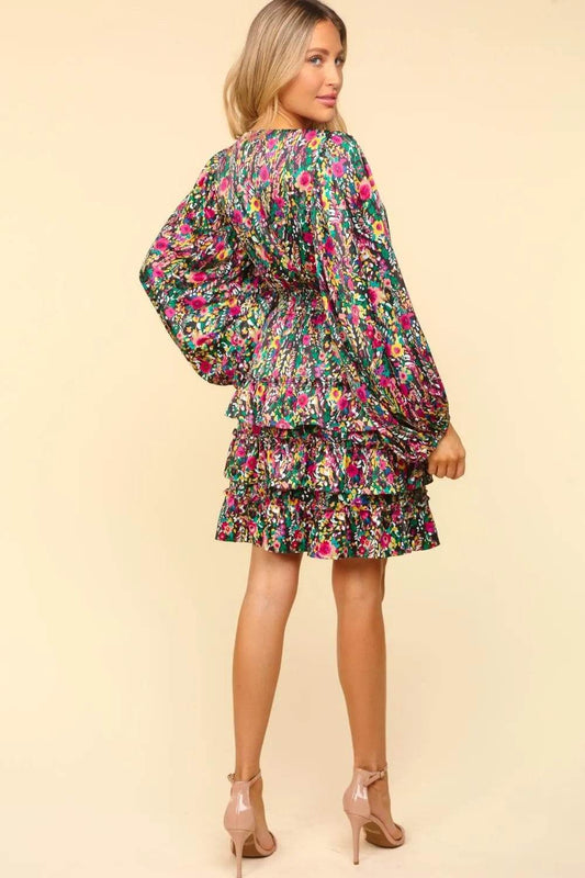 Haptics V-Neck Satin Floral Layered Dress Trendsi 36478015-8912-402d-93d0-c22e2a0dadc8-Max
