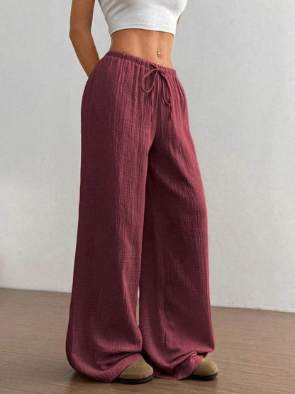 Wide Leg Drawstring Casual Pants Trendsi 36a387cf04f94bf58d4b9d900bfc4ac7-Max-Origin
