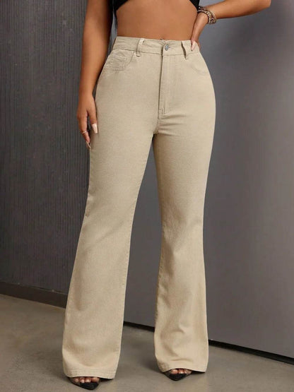 Bootcut Jeans with Pockets Trendsi 36d14d41-41d7-46d8-a4c5-fe6fd64d1b5f-Max