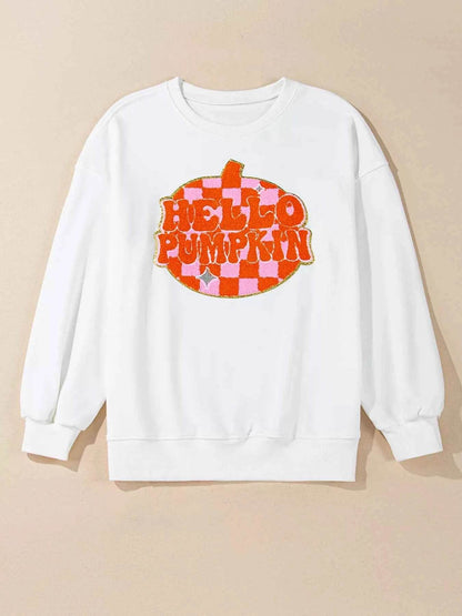 Halloween Pumpkin Patched Pattern Long Sleeve Sweatshirt Trendsi 36e66594af314fa48b1affe3eb4f9a85-Max-Origin