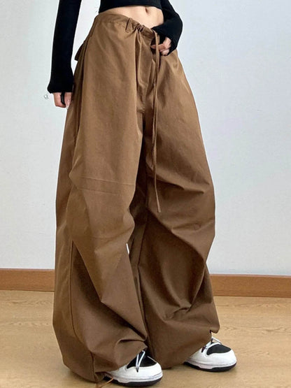 Wide Leg Casual Drawstring Pants Trendsi 36fc2597-4723-400c-a98a-d4d8d63130d0-Max-Origin