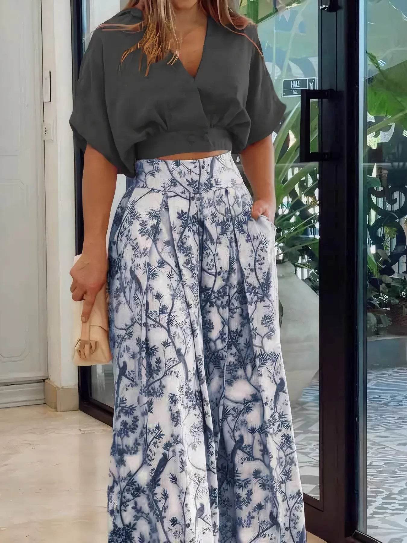 Surplice Top and High Waist Pants Set Trendsi 376eb9ba-fe68-445a-ba32-dd85cec1817a-Max-Origin