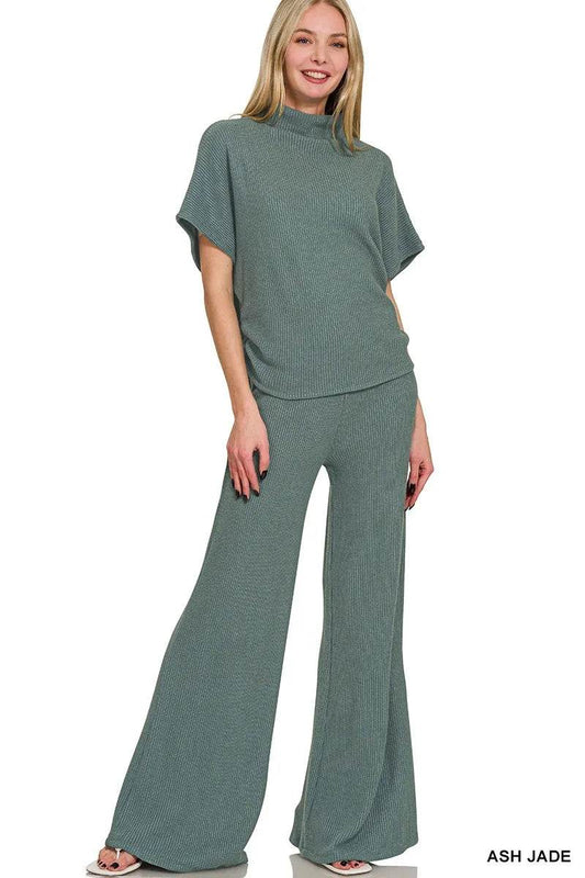 Zenana Mock Neck Top and Pants Sweater Set ASH JADE Trendsi 377640240a0f41fda29ecad445b4619b-Max-Origin