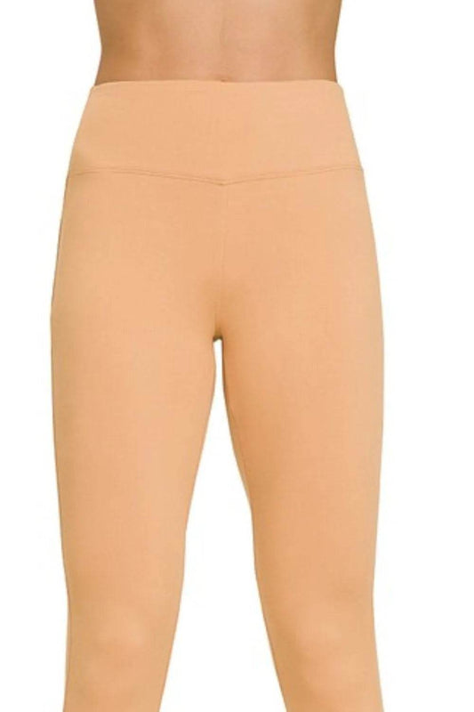 Zenana Microfiber Waistband Leggings Trendsi 37b3f18c-2310-463f-a52c-7ecfdaff42b3-Max-Origin