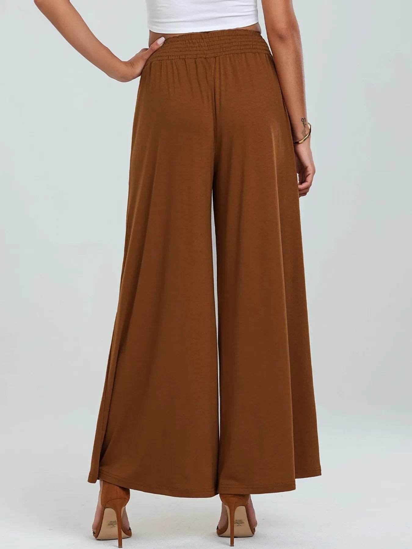 High-Waisted Wide Leg Pants with Pockets Trendsi 37d28128b1c0439797904f09d000713c-Max-Origin