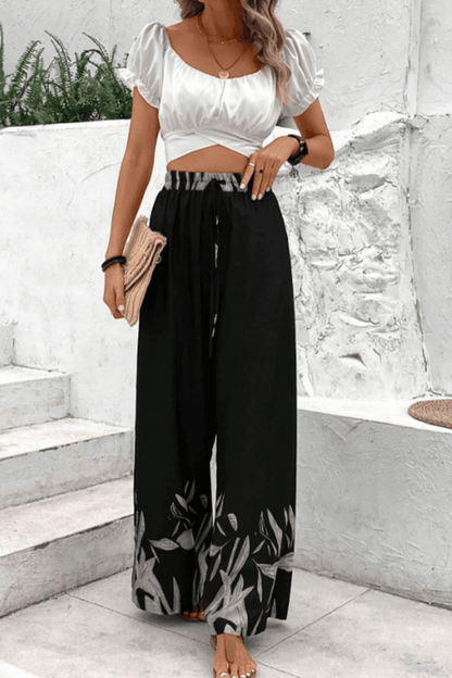 Honey Drawstring High Waist Relax Fit Long Pants Trendsi 387e8caeeead4d3e928d76e935fb29be-Max