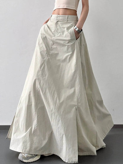 High Waist Slit Maxi Skirt Trendsi 3880364b-fa2b-48bb-bca4-faabdfb83921-Max-Origin