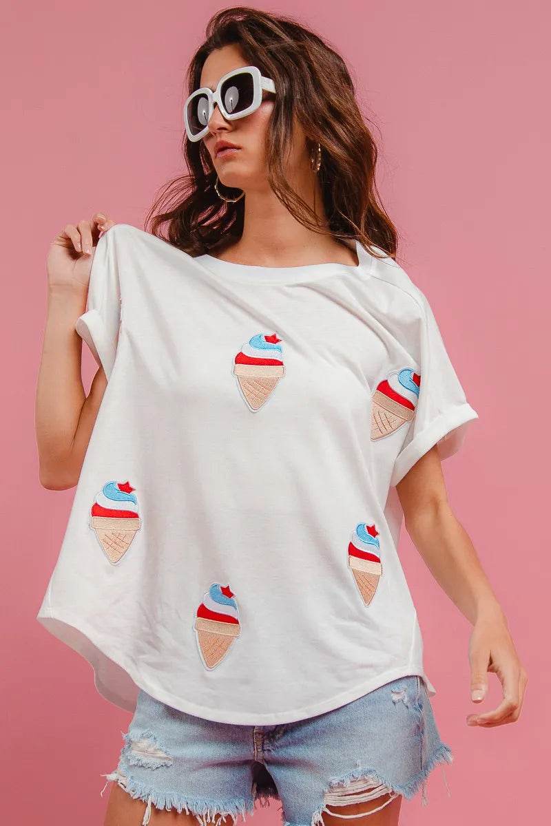 BiBi Solid Terry With Fourth Of July Theme Patched Top Trendsi 38c52e94741c4d9c877f0082645a84a6-Max-Origin