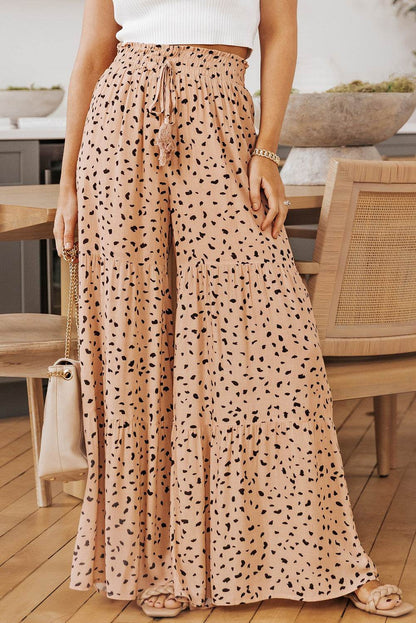 Printed Wide Tiered Pants Trendsi 38ea5827079a42a3bf3032dde76fd4fb-Max