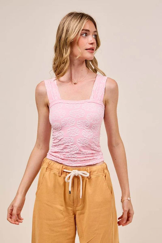 SO ME Two Tone Floral Seamless Tank Top 2TONE BLUSH Trendsi 397c4d33d08d4c8e9941e14d946291da-Max-Origin